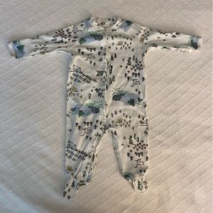 Hanna Andersson Snap Footie VGUC 3-6M